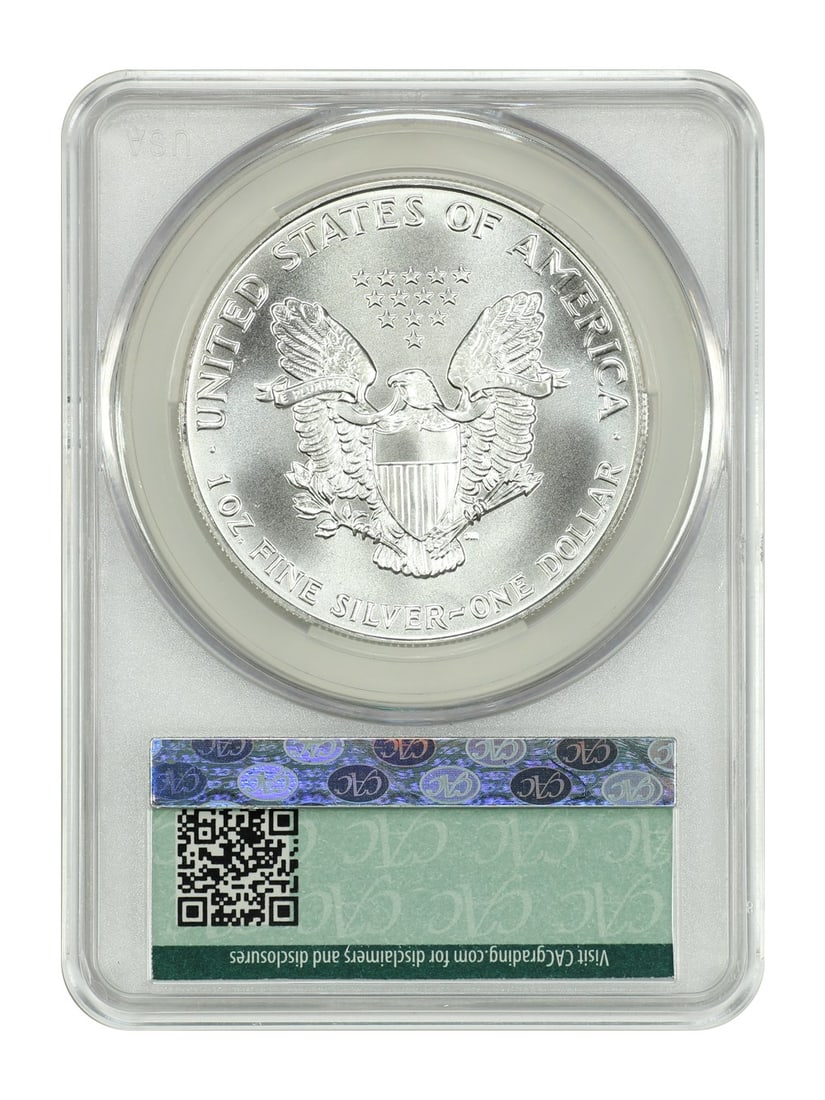 Silver Eagles - 1991 $1 Silver Eagle CACG MS69 - 2