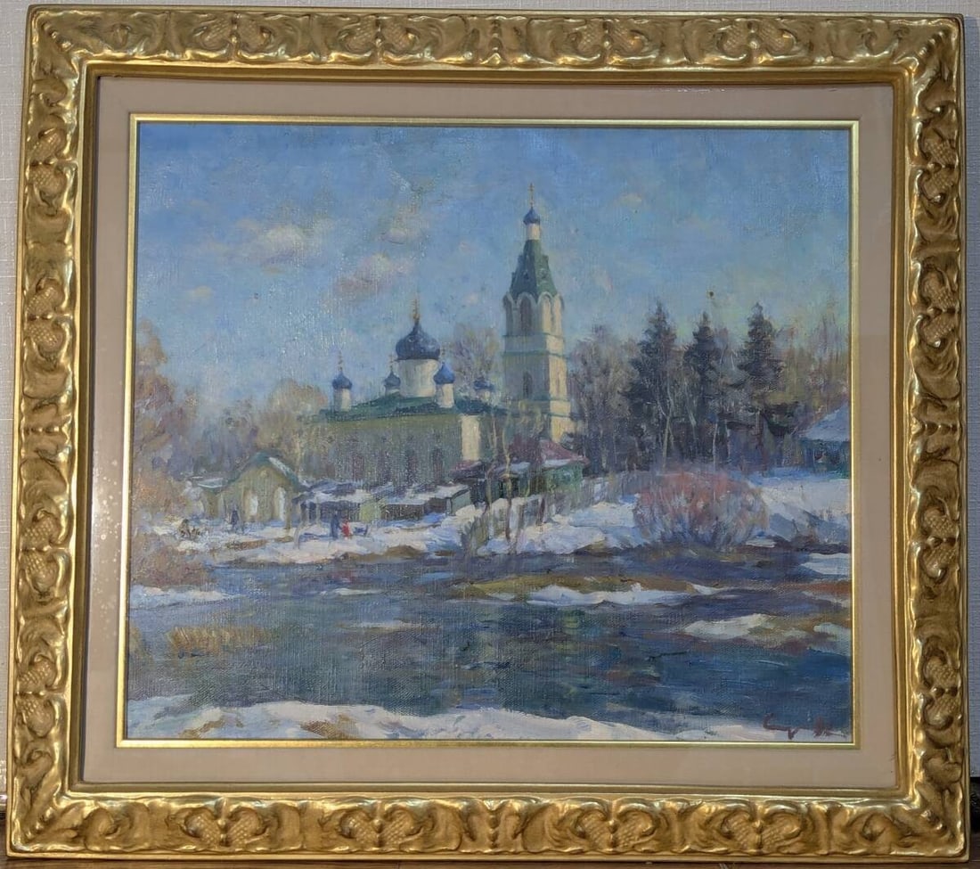 Framed Mostovik Russian Winter Church Oil Painting Snow Landscape: Framed Mostovik Russian Winter Church Oil Painting Snow Landscape This listing features Framed Mostovik Russian Winter Church Oil Painting Snow Landscape. Item specifics are provided below. Item Speci