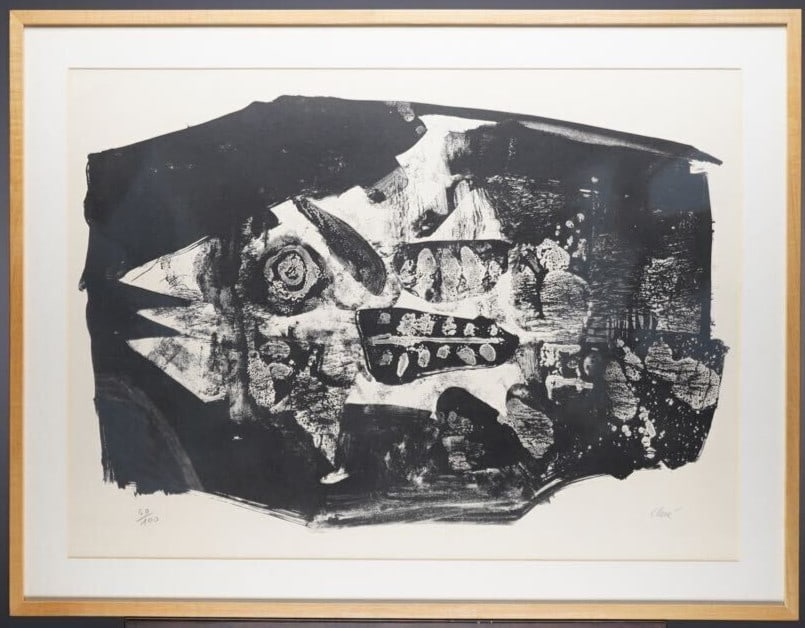 Poisson" Antoni Clave Signed Original Lithograph 1962 Numbered Framed "Le: Poisson" Antoni Clave Signed Original Lithograph 1962 Numbered Framed "Le This listing features Poisson" Antoni Clave Signed Original Lithograph 1962 Numbered Framed "Le. Item specifics are provided b