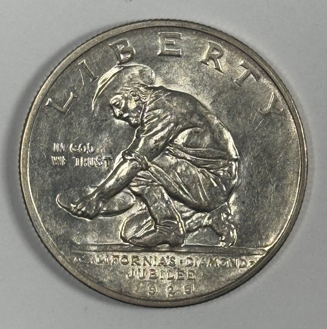 BU 1925-S CALIFORNIA COMMEORATIVE HALF DOLLAR AU/ (1 of 3)