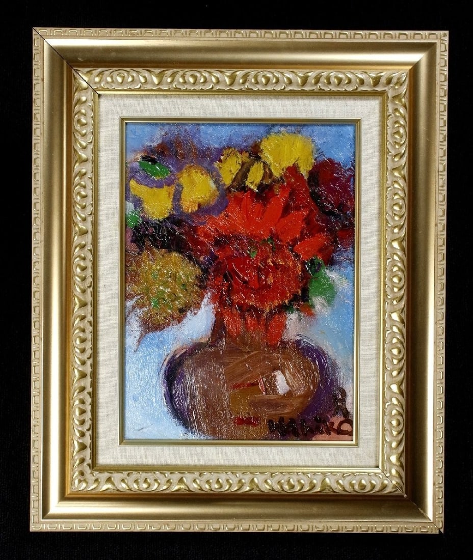 F4 Nahiko Tsukigata Oil Painting Still Life 1995 Signed Japanese Modern Art: F4 Nahiko Tsukigata Oil Painting Still Life 1995 Signed Japanese Modern Art This listing features F4 Nahiko Tsukigata Oil Painting Still Life 1995 Signed Japanese Modern Art. Item specifics are