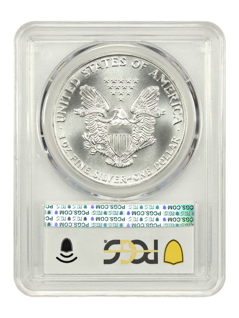 Silver Eagles - 1991 $1 Silver Eagle PCGS MS69 - 2