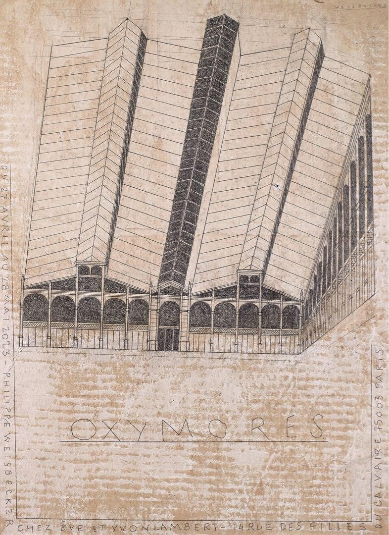 France Philip Weissbecker Exhibition Poster "Oxymores" Offset Print 2023: France Philip Weissbecker Exhibition Poster "Oxymores" Offset Print 2023 This listing features France Philip Weissbecker Exhibition Poster "Oxymores" Offset Print 2023. Item specifics are provided bel