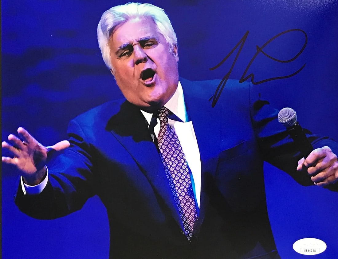 (JSA) Jay Leno Autographed 8x10 Photo (1 of 1)