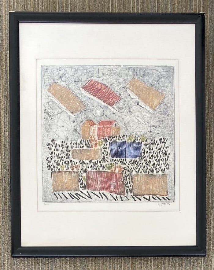 French Louttre B (Marc-Antoine Bissiere) Signed Lithograph 51/ 60 Large Embossed: French Louttre B (Marc-Antoine Bissiere) Signed Lithograph 51/ 60 Large Embossed This listing features French Louttre B (Marc-Antoine Bissiere) Signed Lithograph 51/ 60 Large Embossed. Item specifics