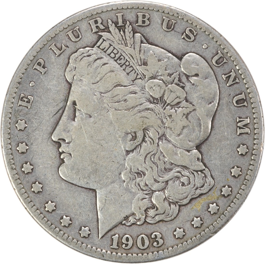 Uncertified 1903-S Morgan Silver Dollar VF (1 of 2)