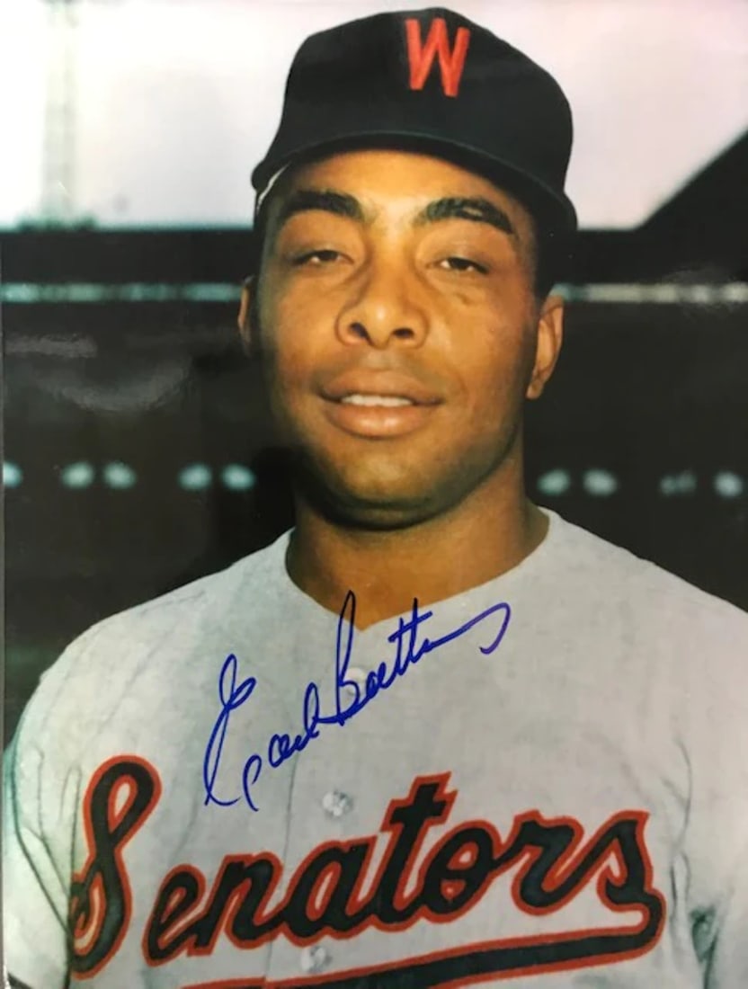 Photo Earl Battey Autographed 8x10 Baseball (1 of 1)