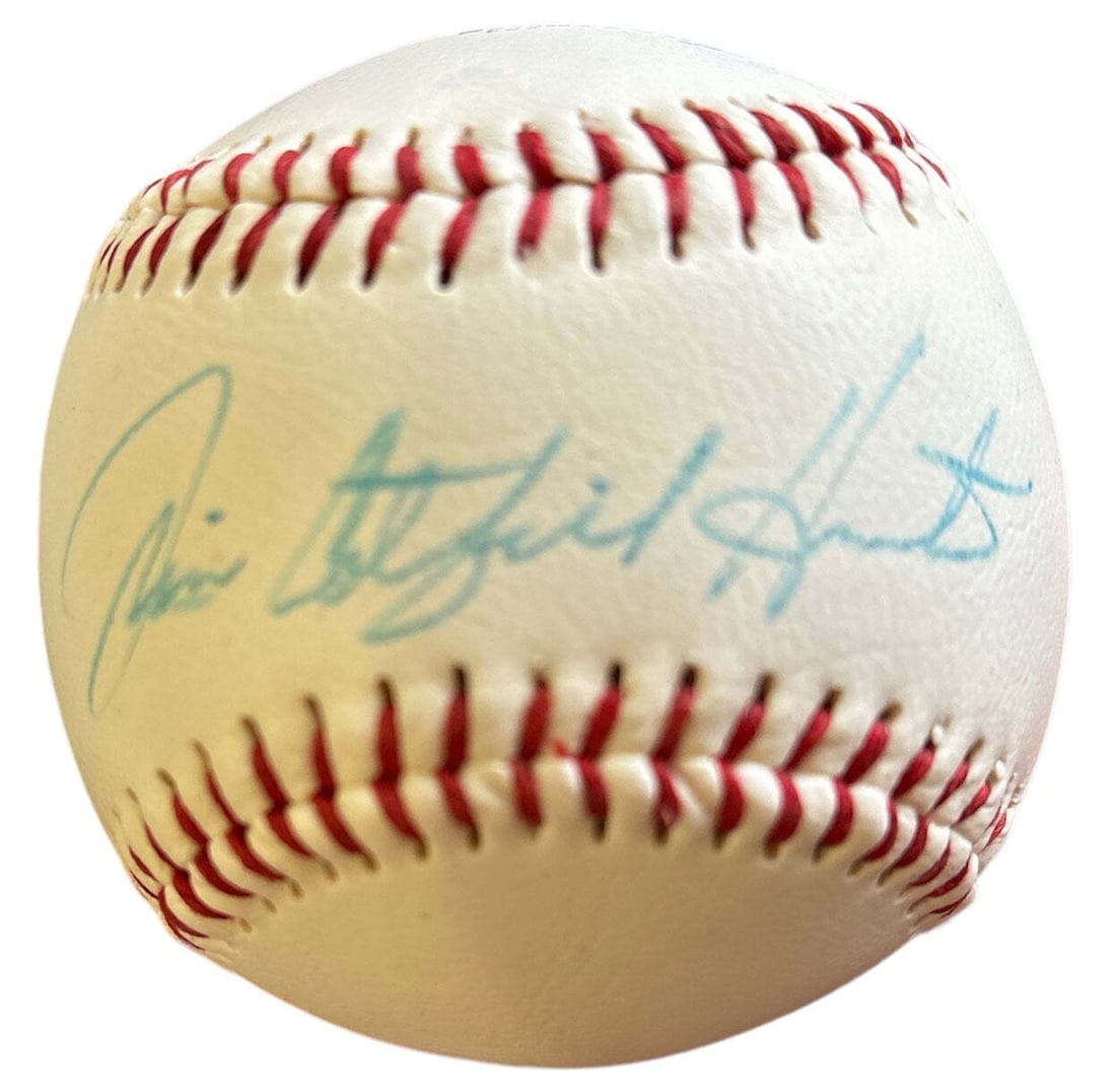 Baseball Jim Catfish Hunter Autographed (1 of 1)