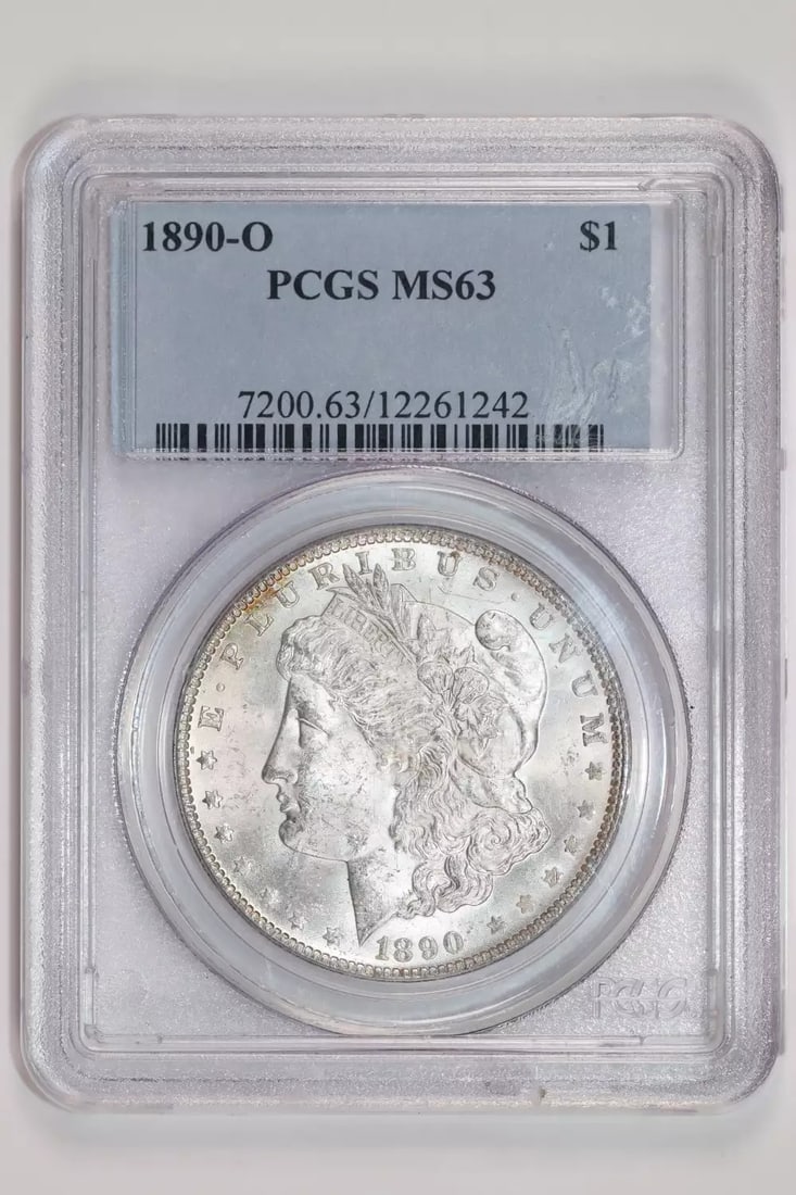 MS63 1890-O MORGAN DOLLAR PCGS (1 of 2)