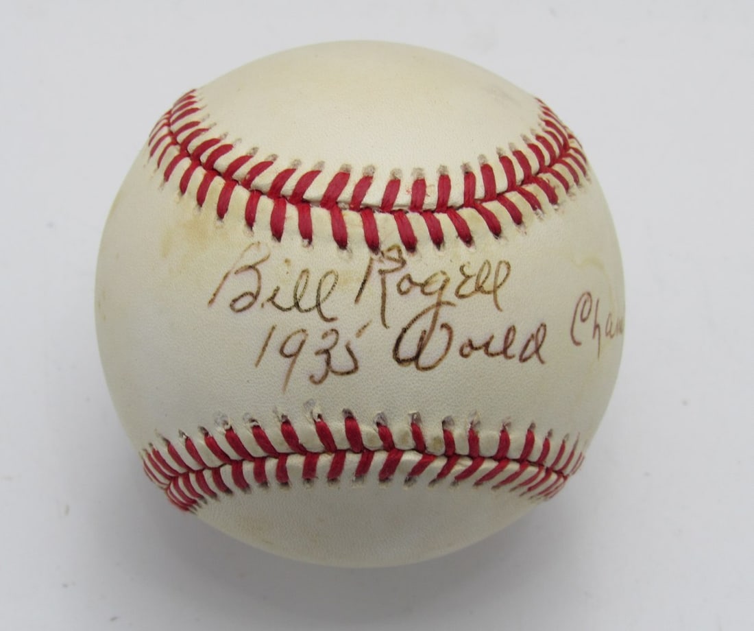 191726 Bill Rogell Signed/ Inscribed OAL Baseball Detroit Tigers PSA/ DNA (1 of 2)