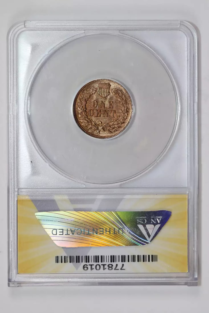 RB 1907 INDIAN HEAD CENT ANACS MS64 - 2