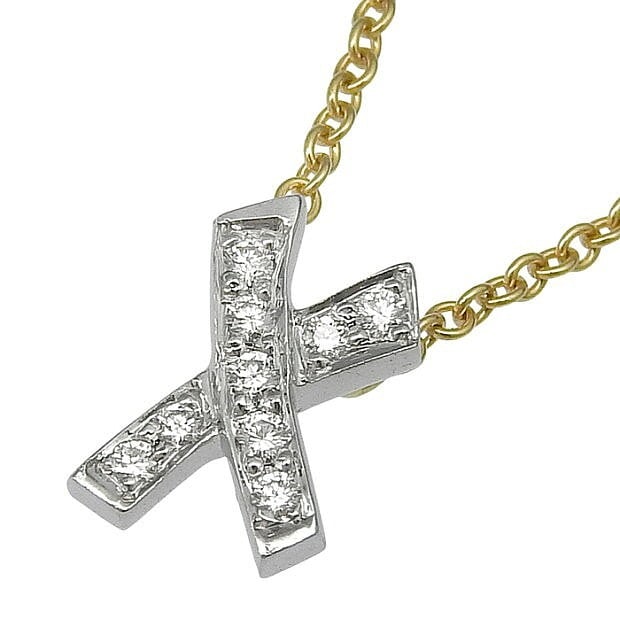 Pendant Tiffany & Co Paloma Picasso Graffiti X Kiss Diamond 18k PT950 Necklace: Pendant Tiffany & Co Paloma Picasso Graffiti X Kiss Diamond 18k PT950 Necklace This listing features Pendant Tiffany & Co Paloma Picasso Graffiti X Kiss Diamond 18k PT950 Necklace. Item specifics are