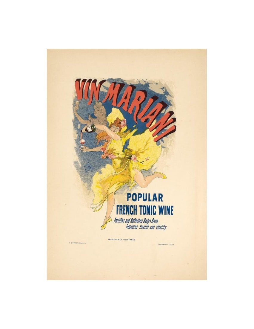 1896 Jules Cheret Original Vintage Poster Viin For Affiches Illustrees (1 of 1)