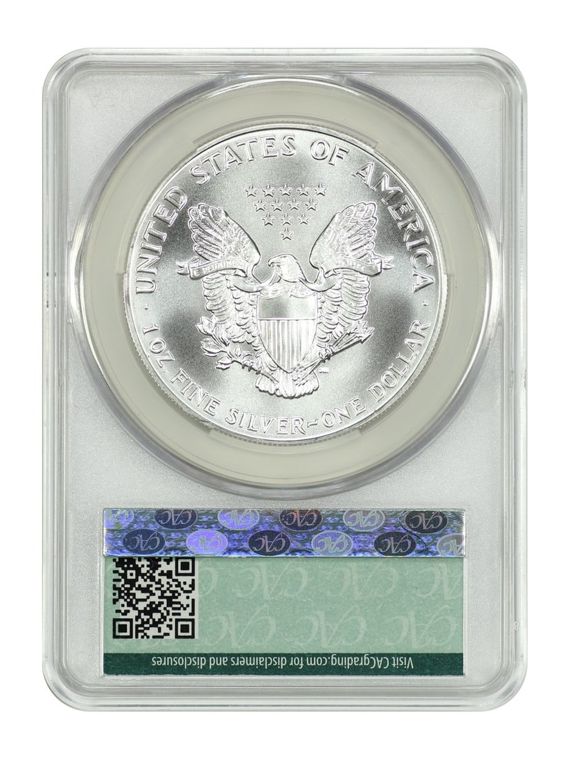 Silver Eagles - 1991 $1 Silver Eagle CACG MS69 - 2