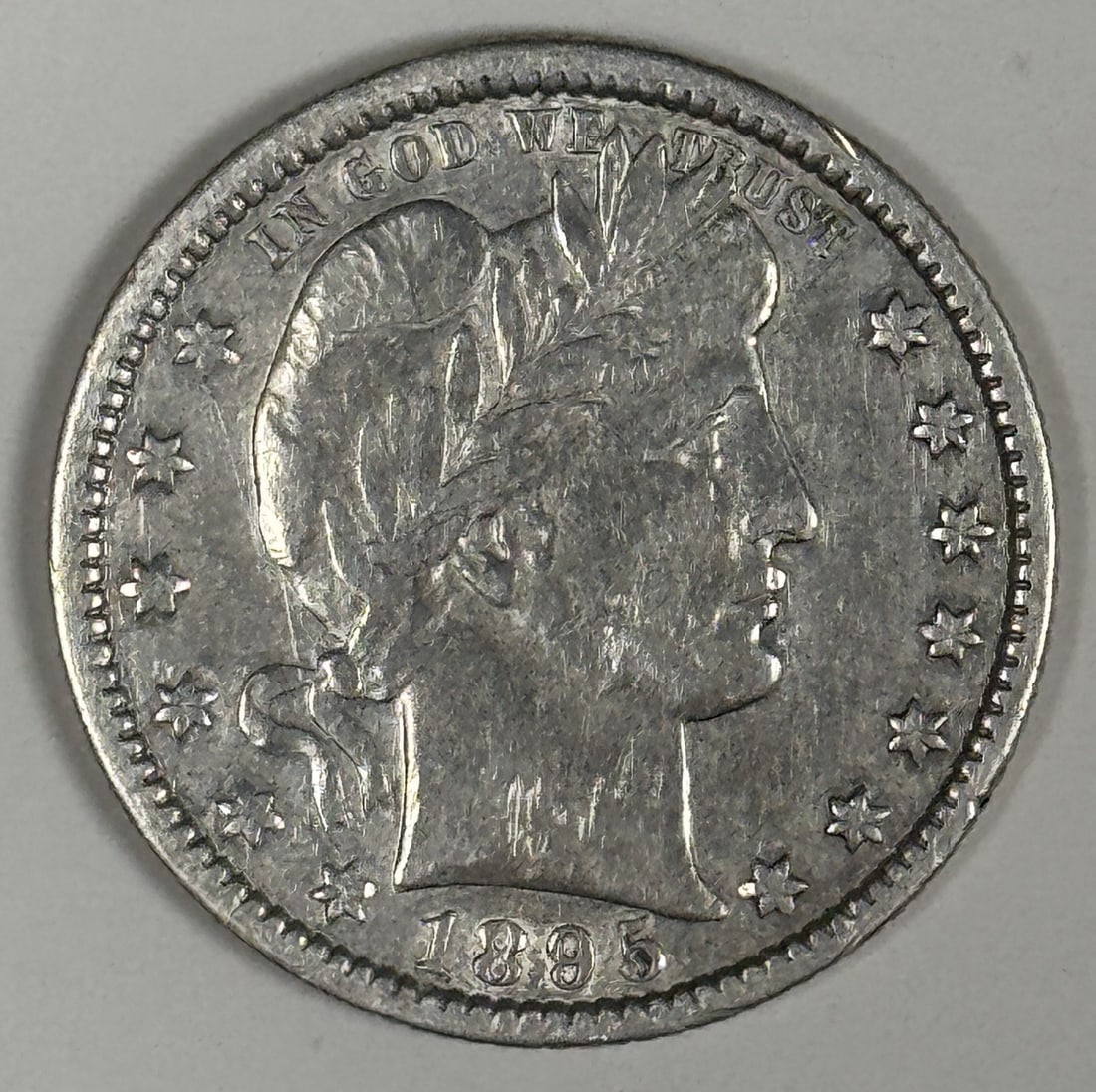 XF 1895-O BARBER QUARTER (1 of 3)