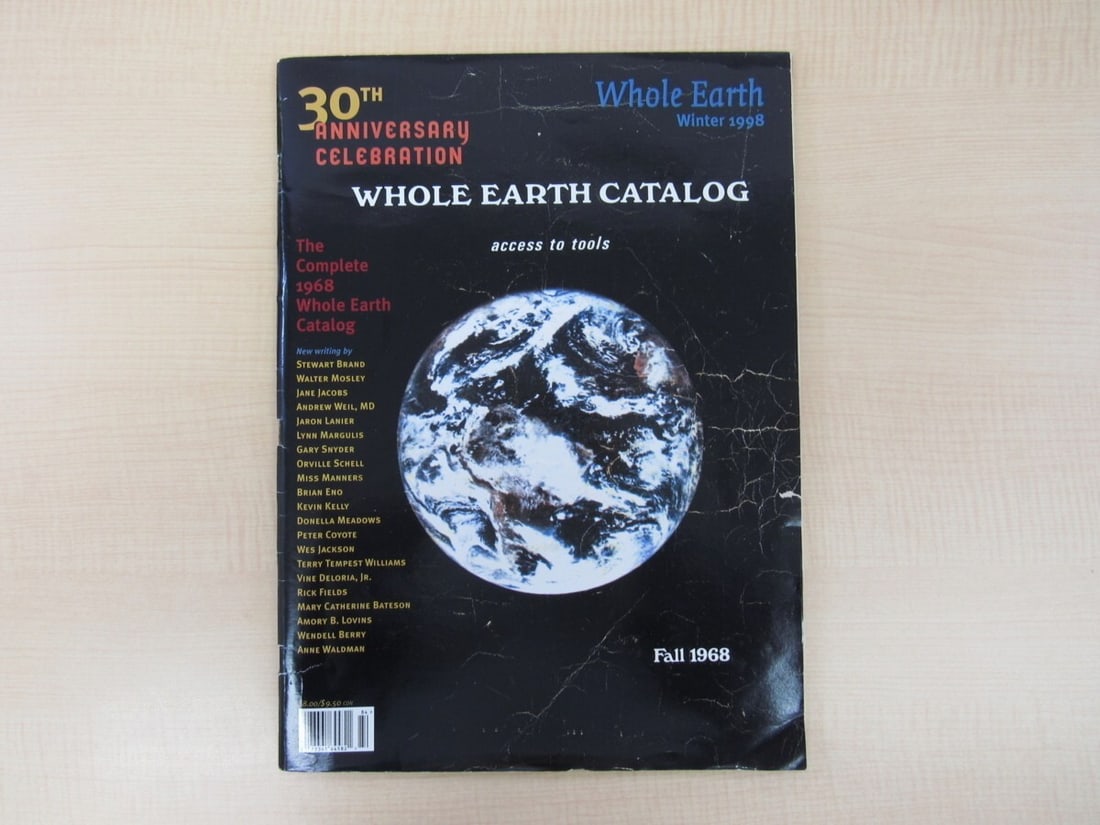 OOP Original Whole Earth Catalog Special 30th Anniversary Issue 1st 1998 Rare (1 of 5)