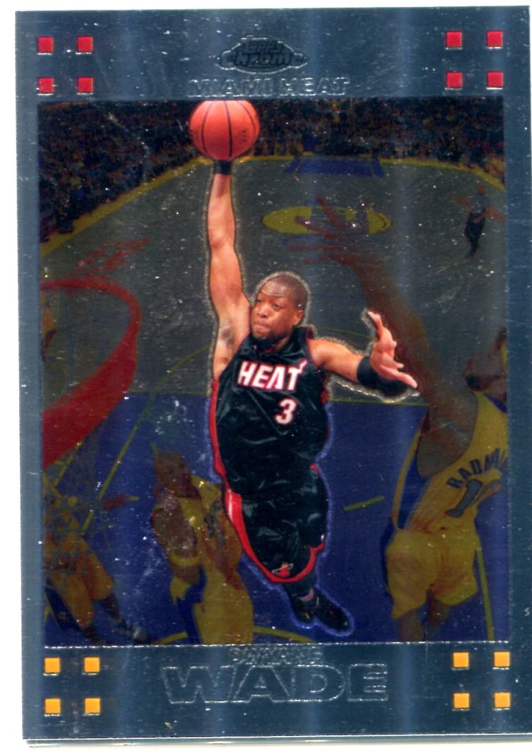 Card Dwyane Wade 2008 Topps Chrome (1 of 1)
