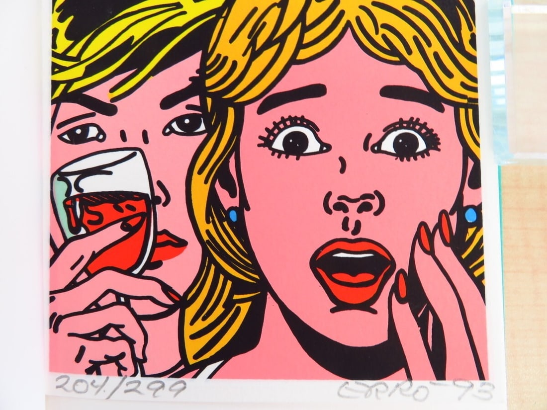 299 ERRO Easy is Interesting 1st Ed. 1993 Limited 299 Signed Lithograph No. 204/: 299 ERRO Easy is Interesting 1st Ed. 1993 Limited 299 Signed Lithograph No. 204/ This listing features 299 ERRO Easy is Interesting 1st Ed. 1993 Limited 299 Signed Lithograph No. 204/. Item specifics