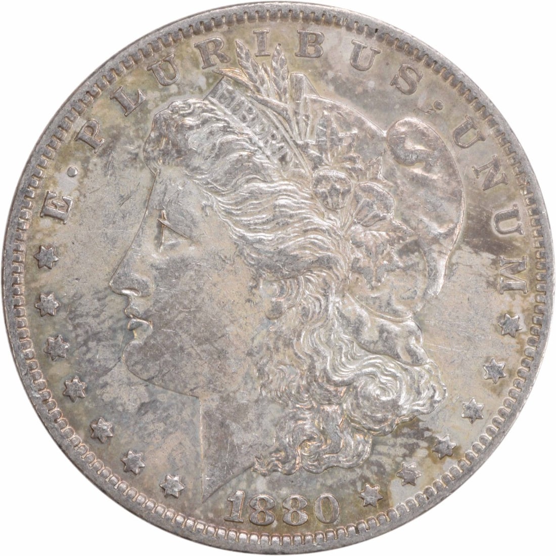 Uncertified 1880-O Morgan Silver Dollar AU: Uncertified 1880-O Morgan Silver Dollar AU This listing features Uncertified 1880-O Morgan Silver Dollar AU. Item specifics are provided below. Item Specifics: Country Of Origin: United States