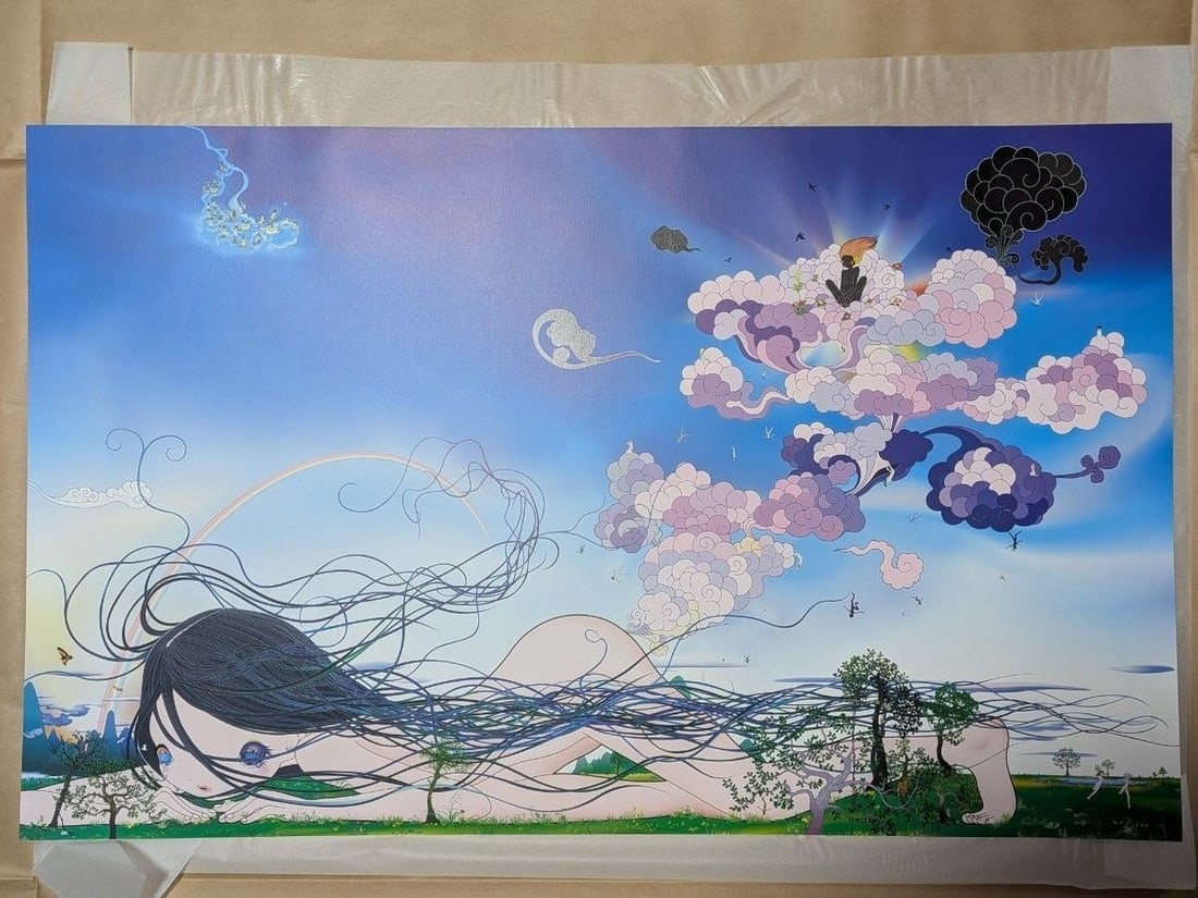 Art Chiho Aoshima Onara Chan onEarth Lithograph Signed ED 62/ 300 Japanese: Art Chiho Aoshima Onara Chan onEarth Lithograph Signed ED 62/ 300 Japanese This listing features Art Chiho Aoshima Onara Chan onEarth Lithograph Signed ED 62/ 300 Japanese. Item specifics are