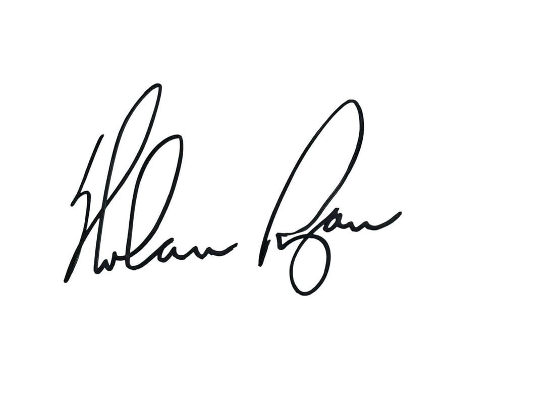 (MLB) Nolan Ryan Autographed Pitching Rubber - 4