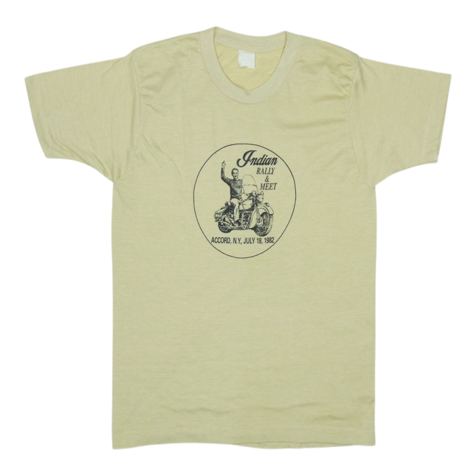 Shirt 1982 Indian Motorcycle Rally & Meet New York: Shirt 1982 Indian Motorcycle Rally & Meet New York This listing features Shirt 1982 Indian Motorcycle Rally & Meet New York. Item specifics are provided below. Item Specifics: Size: Large Tag Size: