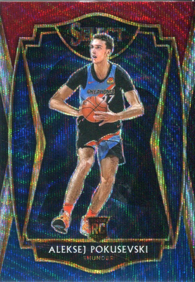#176 Aleksej Pokusevski 2020 Panini Select Premier Level Tri Color Rookie Card: #176 Aleksej Pokusevski 2020 Panini Select Premier Level Tri Color Rookie Card This listing features #176 Aleksej Pokusevski 2020 Panini Select Premier Level Tri Color Rookie Card. Item specifics are
