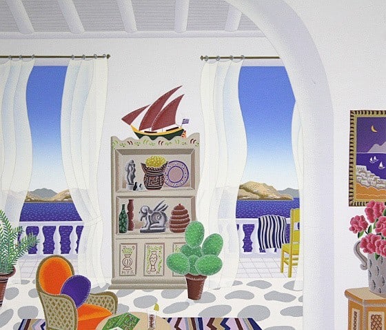 Framed Thomas Mcknight Alephcandra Serigraph Hand Signed ED XXVIII/ CC (1 of 8)