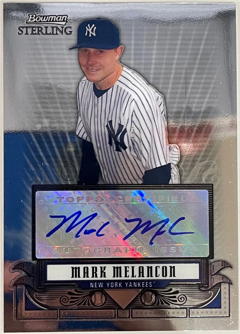Card Mike Melancon Autographed 2008 Bowman Sterling (1 of 2)