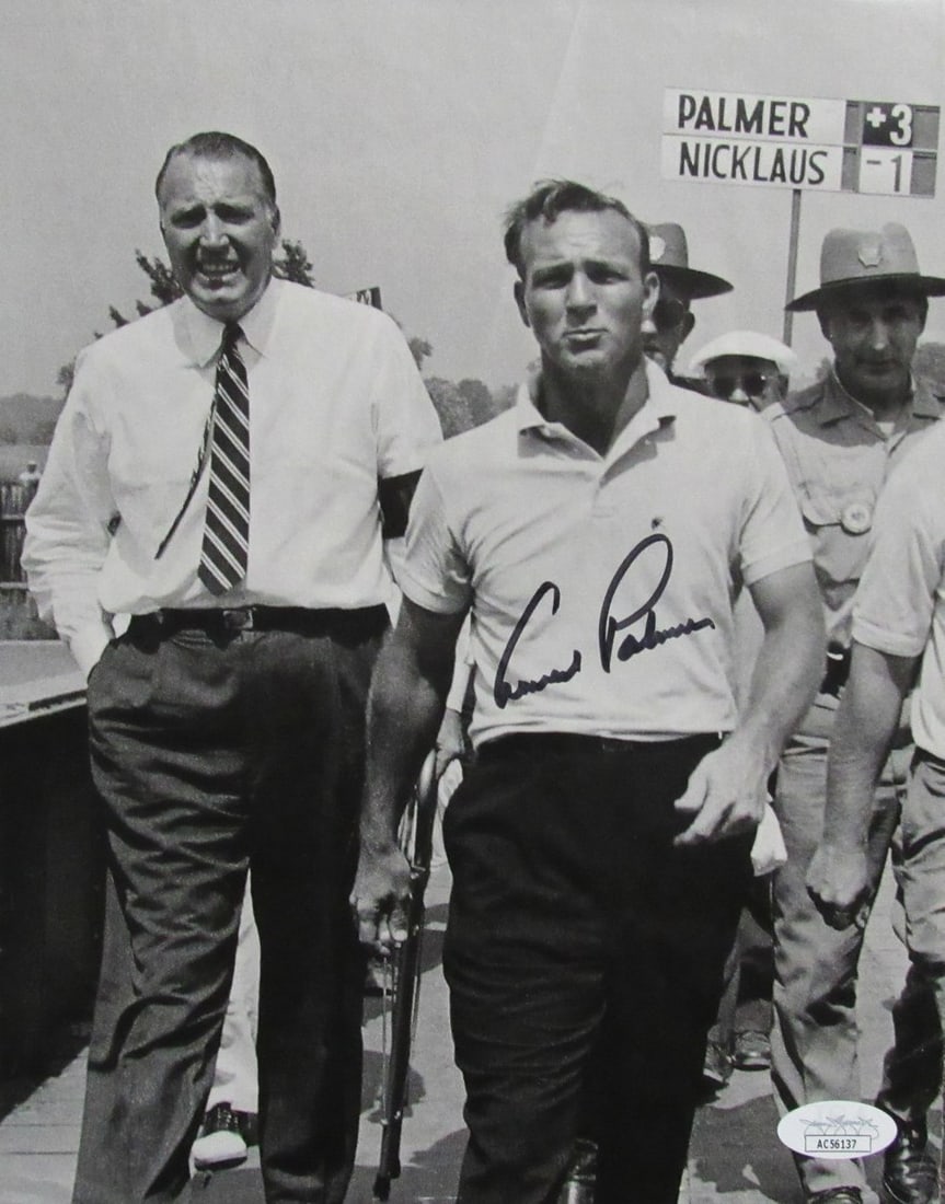 188615 Arnold Palmer Signed/ Auto 8x10 Magazine Photo PGA Champ JSA (1 of 3)