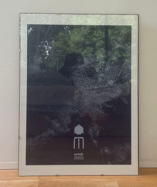 Vintage Arne Jacobsen SAS Royal Hotel Frame + Artek Heath Poster 80/ 99 Rare (1 of 9)