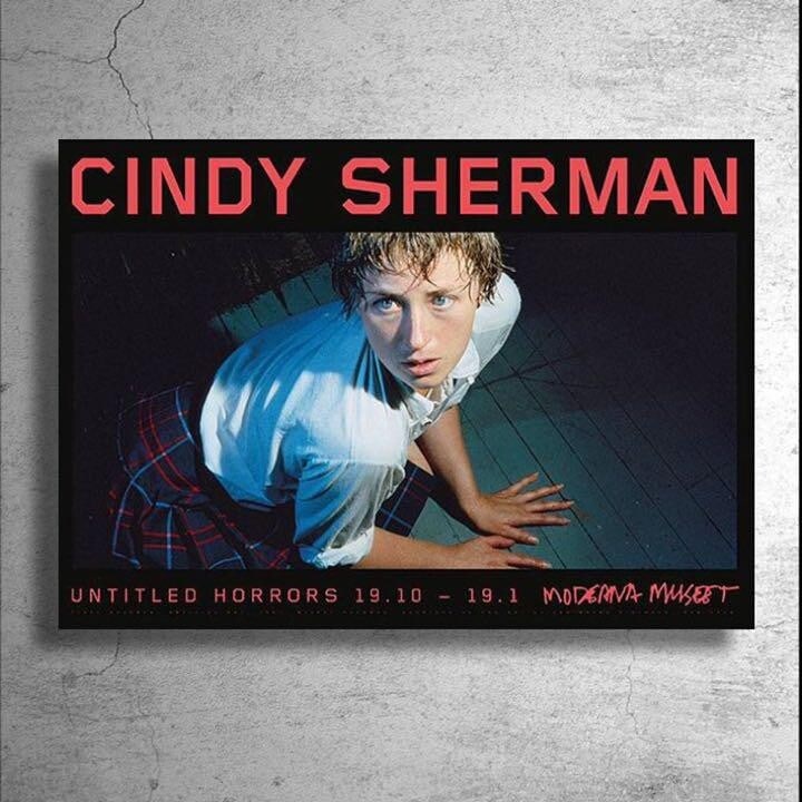 Art Cindy Sherman Untitled Horrors 1981 Swedish Limited Exhibition Poster Photo (1 of 1)
