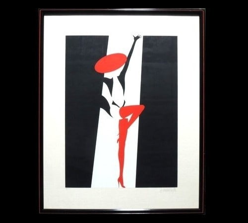 1973 Amleto Dalla Costa Showgirl Silkscreen 98/ 150 Signed: 1973 Amleto Dalla Costa Showgirl Silkscreen 98/ 150 Signed This listing features 1973 Amleto Dalla Costa Showgirl Silkscreen 98/ 150 Signed. Item specifics are provided below. Item Specifics: