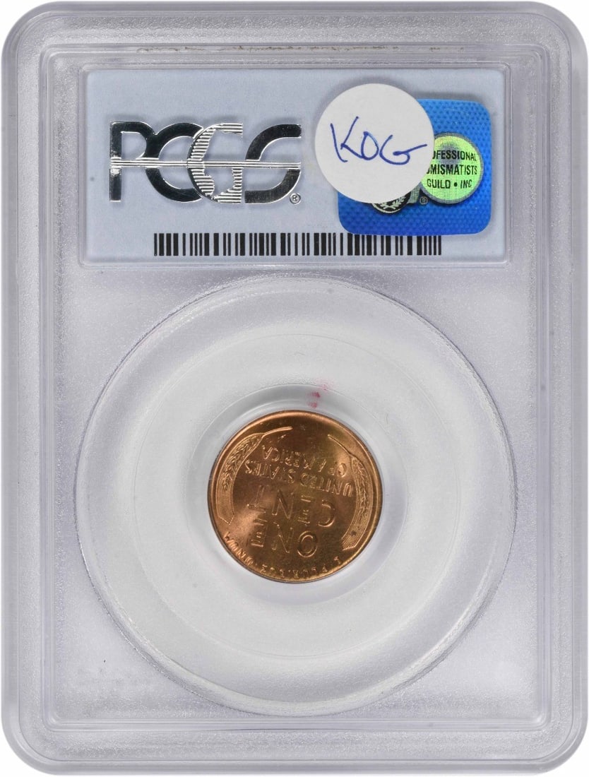 PCGS 1925 Lincoln Cent MS64RD - 2