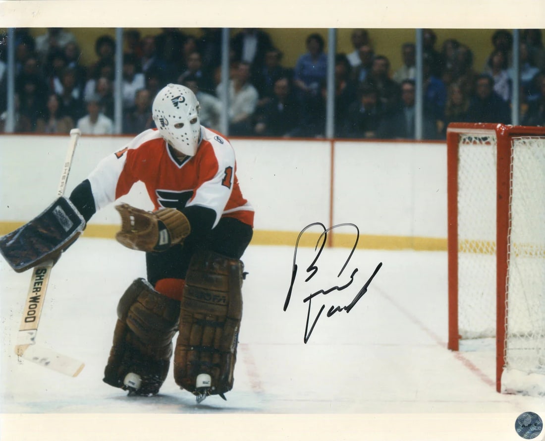 Photo Bernie Parent Autographed 8x10 (1 of 2)