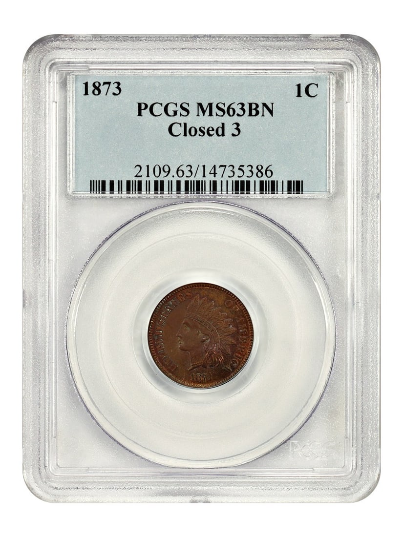 Popular Date - 1873 1C PCGS MS63BN (Closed 3) - Indian Cent: Popular Date - 1873 1C PCGS MS63BN (Closed 3) - Indian Cent This listing features Popular Date - 1873 1C PCGS MS63BN (Closed 3) - Indian Cent. Item specifics are provided below. Item Specifics: Certif
