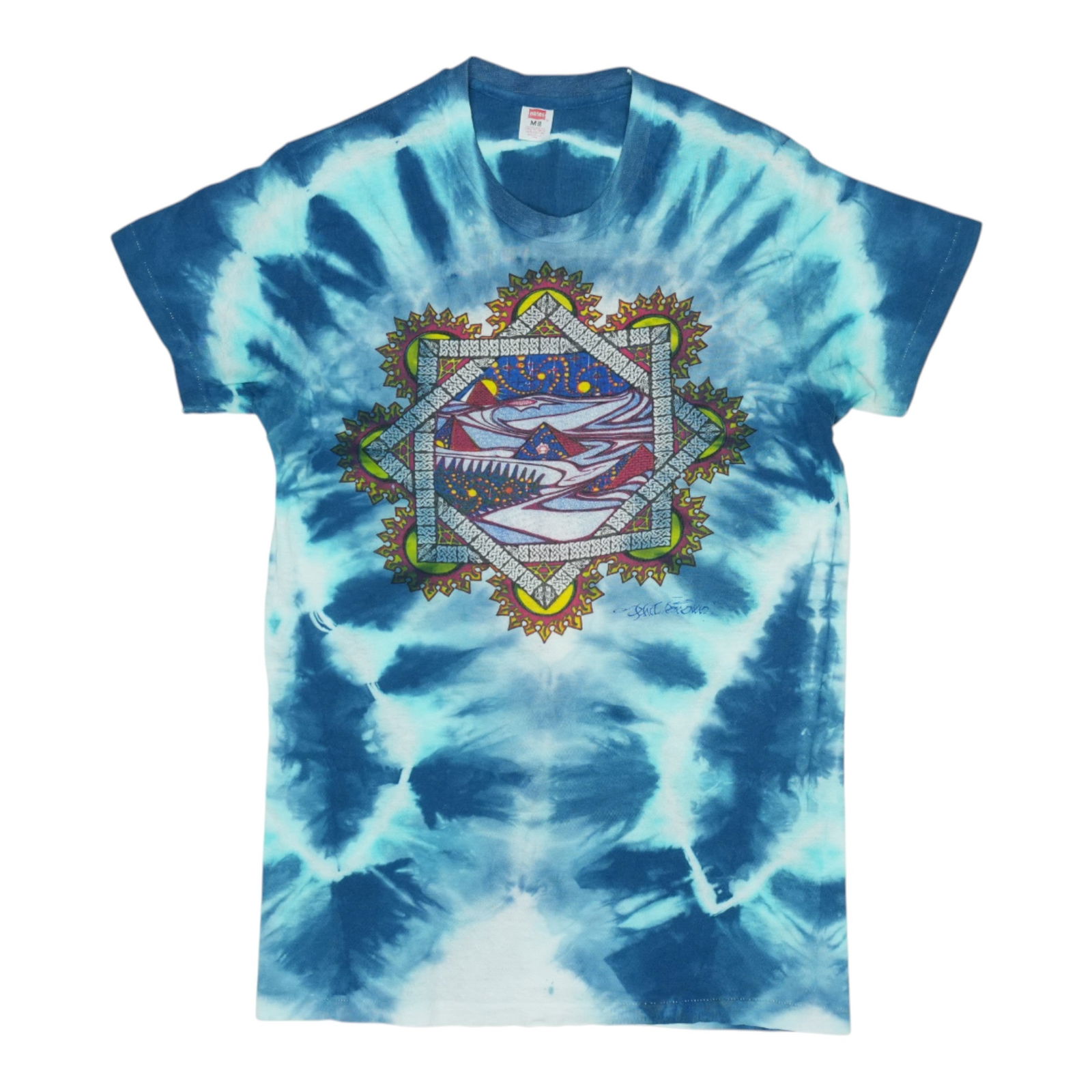 Shirt 1980s Phillip Brown Tie Dye (1 of 5)