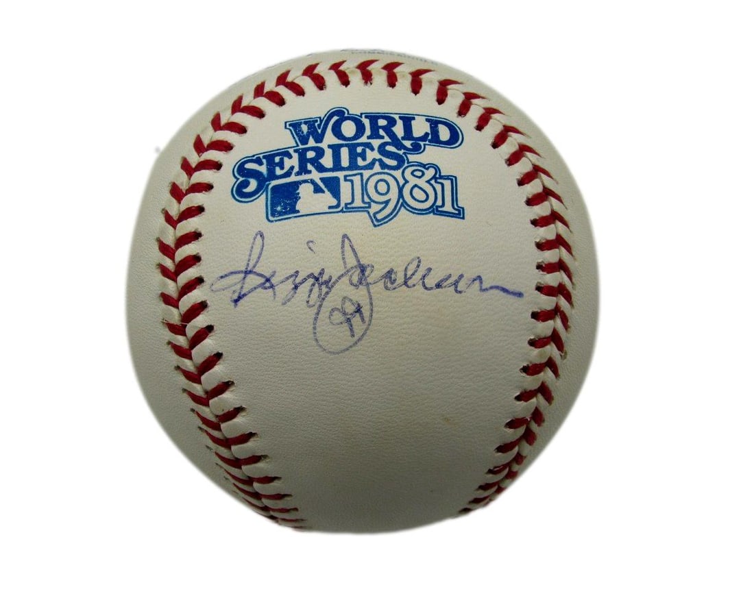 197368 Reggie Jackson HOF Signed/ Auto 1981 WS Baseball New York Yankees JSA (1 of 3)
