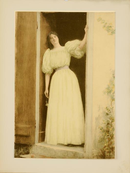 Depart Colin Estampe Moderne 1897 Original Vintage French Poster Dans Le (1 of 1)