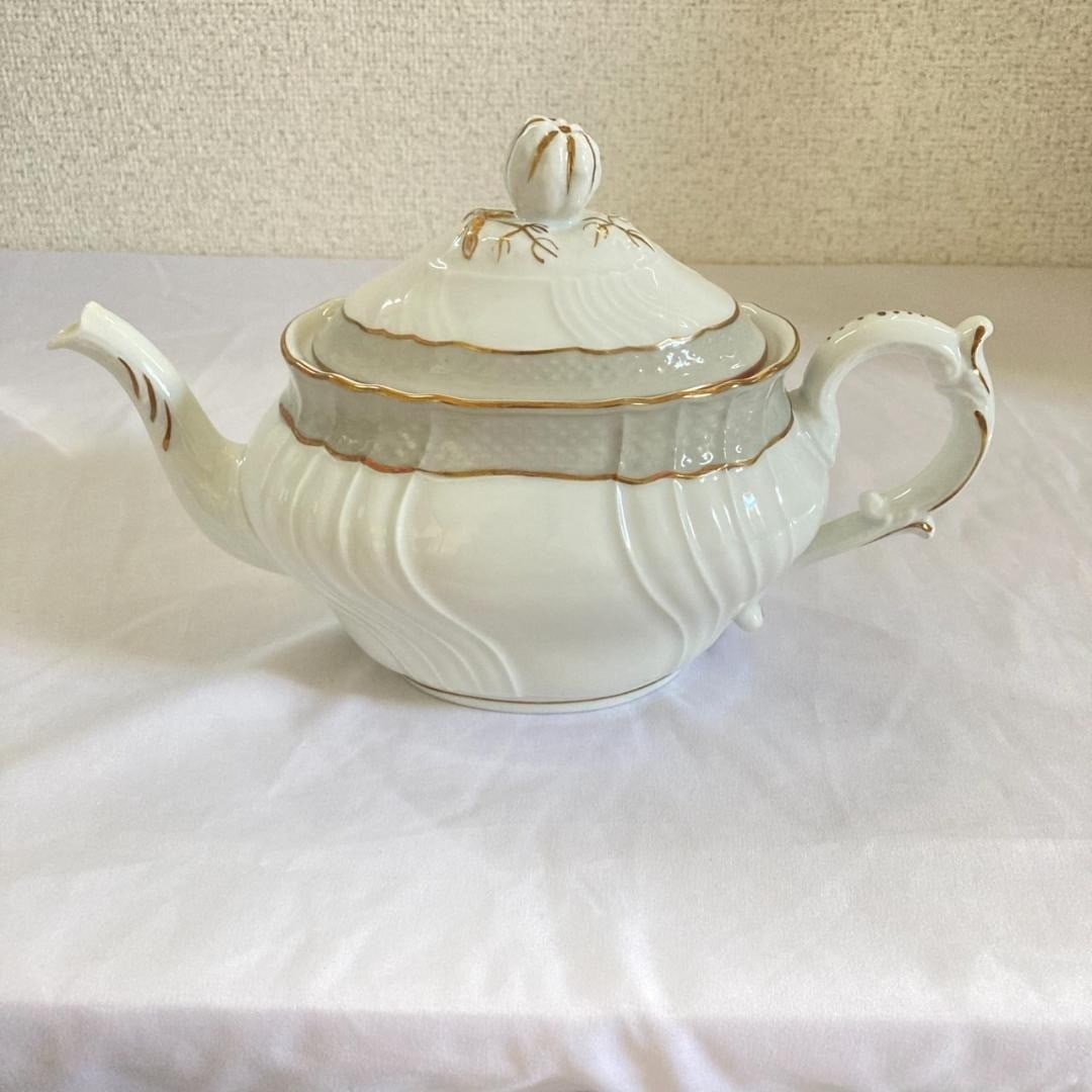 Rare Richard Ginori Vecchio Grace Pot Porcelain White Elegant Tableware Italy (1 of 14)