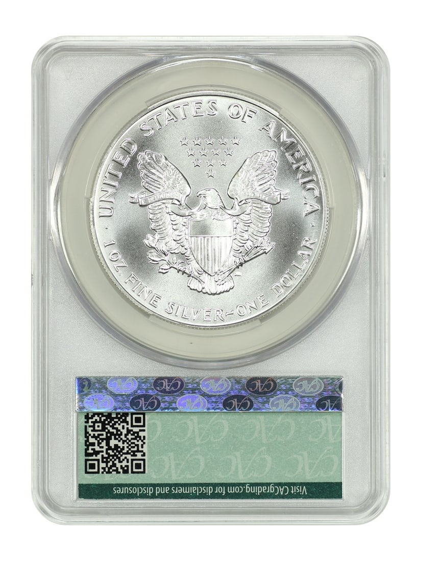 Silver Eagles - 1991 $1 Silver Eagle CACG MS69 - 2