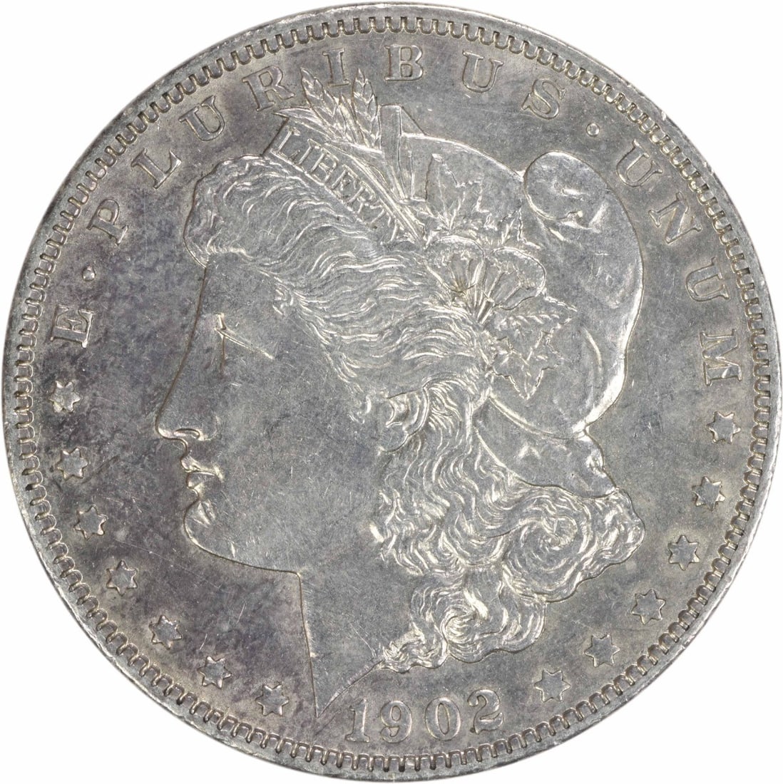 Uncertified 1902 Morgan Silver Dollar AU Slider: Uncertified 1902 Morgan Silver Dollar AU Slider This listing features Uncertified 1902 Morgan Silver Dollar AU Slider. Item specifics are provided below. Item Specifics: Country Of Origin: United