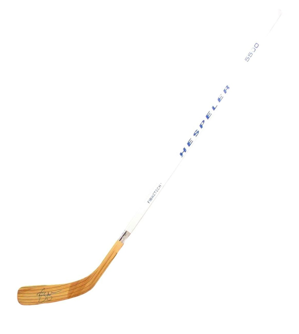 157354 Brendan Shanahan HOF Rangers Signed/ Auto Hespeler Hockey Stick JSA (1 of 3)