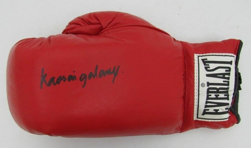 R88839 Khaosai Galaxy Signed Everlast Boxing Glove JSA (1 of 4)