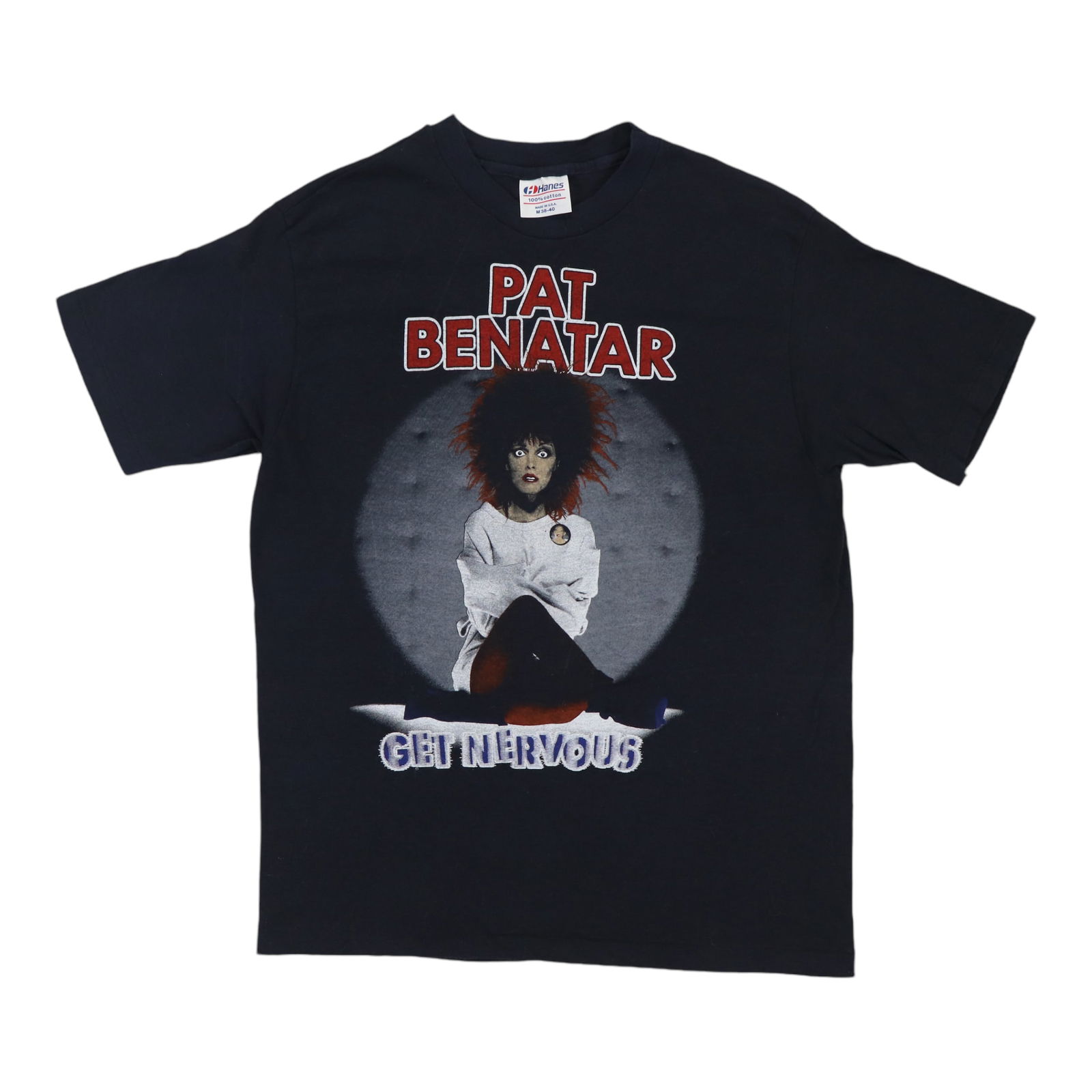 Shirt 1982 Pat Benatar Get Nervous Tour: Shirt 1982 Pat Benatar Get Nervous Tour This listing features Shirt 1982 Pat Benatar Get Nervous Tour. Item specifics are provided below. Item Specifics: Size: Medium Tag Size: Medium Material: 100% C