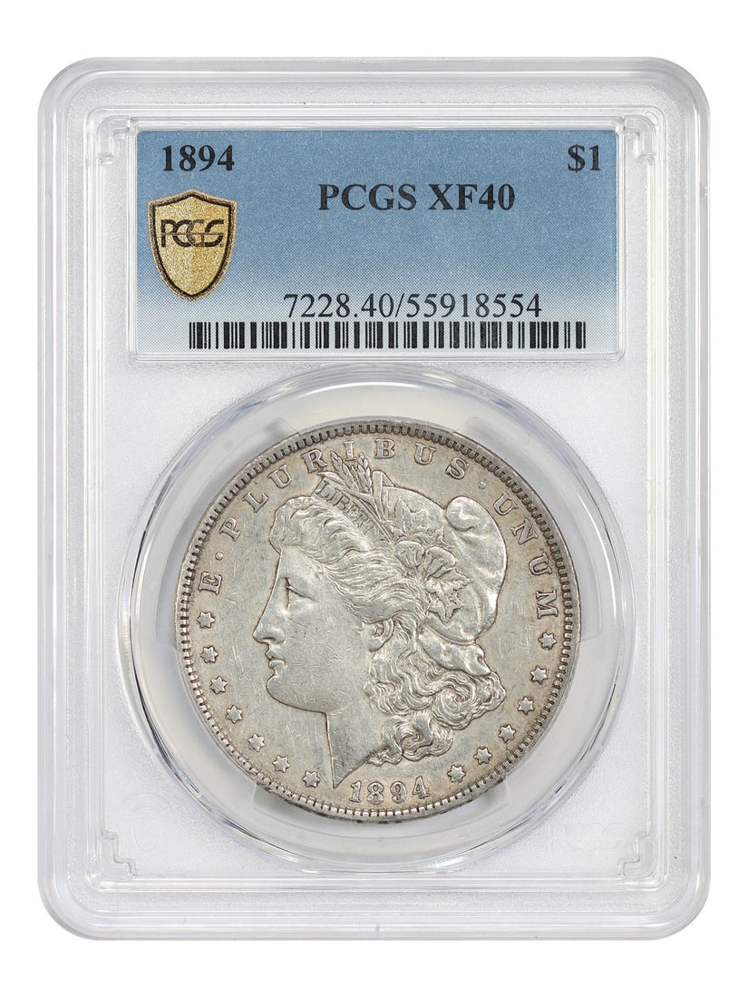 Key Date - 1894 $1 PCGS XF40 - Morgan Dollar (1 of 4)