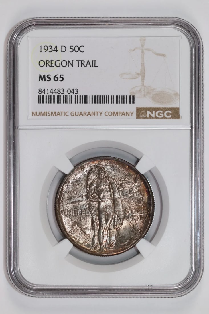 PQ 1934-D OREGON COMMEMORATIVE HALF DOLLAR NGC MS65 FRESH: PQ 1934-D OREGON COMMEMORATIVE HALF DOLLAR NGC MS65 FRESH This listing features PQ 1934-D OREGON COMMEMORATIVE HALF DOLLAR NGC MS65 FRESH. Item specifics are provided below. Item Specifics:
