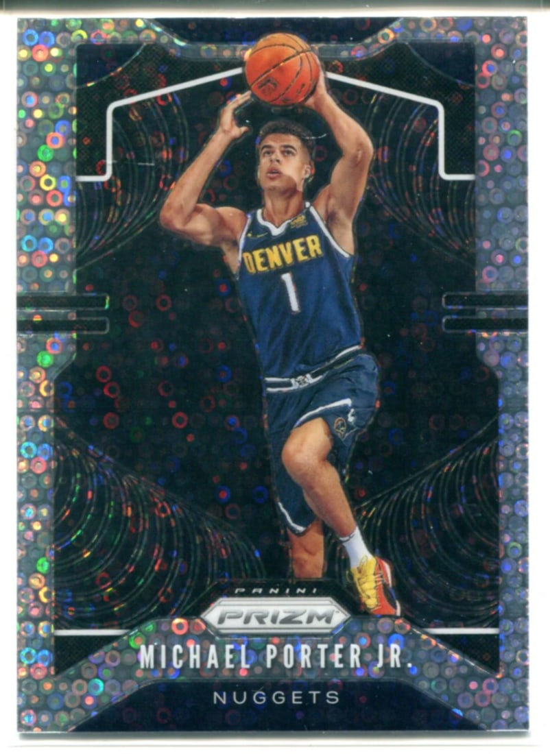 #88 Michael Porter Jr. 2019-20 Panini Prizm Fastbreak Disco Card (1 of 2)