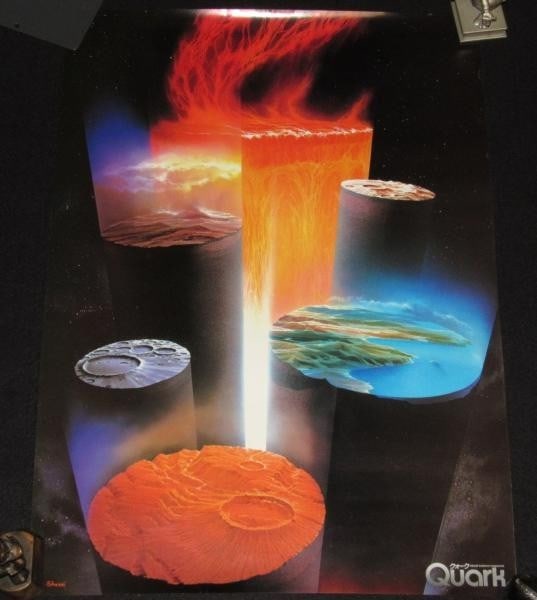 Rare Shusei Nagaoka Quark Promotion Poster A2 Collectible Sci Fi Art Print: Rare Shusei Nagaoka Quark Promotion Poster A2 Collectible Sci Fi Art Print This listing features Rare Shusei Nagaoka Quark Promotion Poster A2 Collectible Sci Fi Art Print. Item specifics are provided