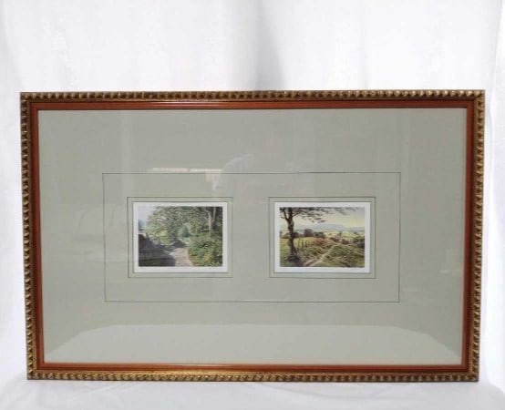 Art Keith Melling Signed Prints Summer Hillside & Toward Home Landscape (1 of 10)